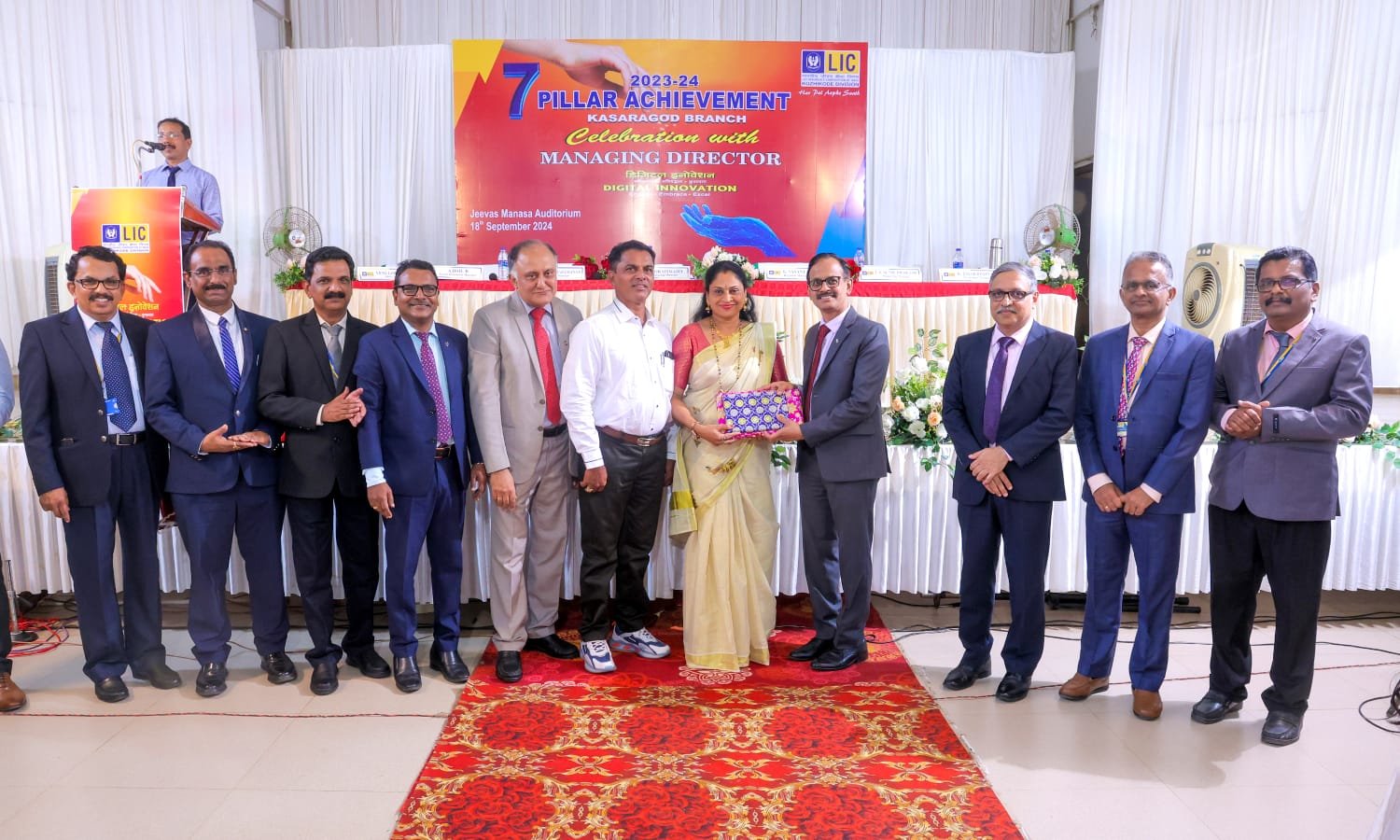 7 Pillar Achievement with Managing Director